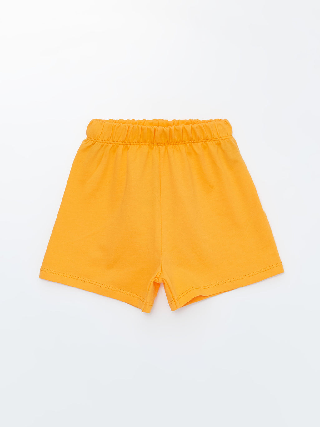 Baby Girl Shorts with Elastic Waist, 2 Pack