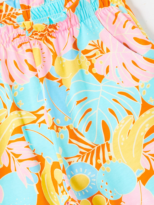 Girls Shorts with Elastic Waist Main Image