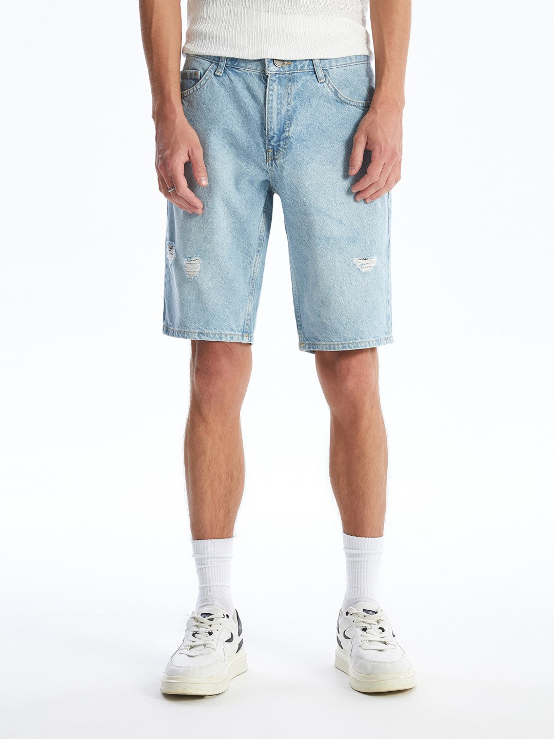 Standard Fit Men's Jean Shorts