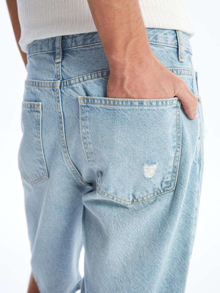 Standard Fit Men's Jean Shorts