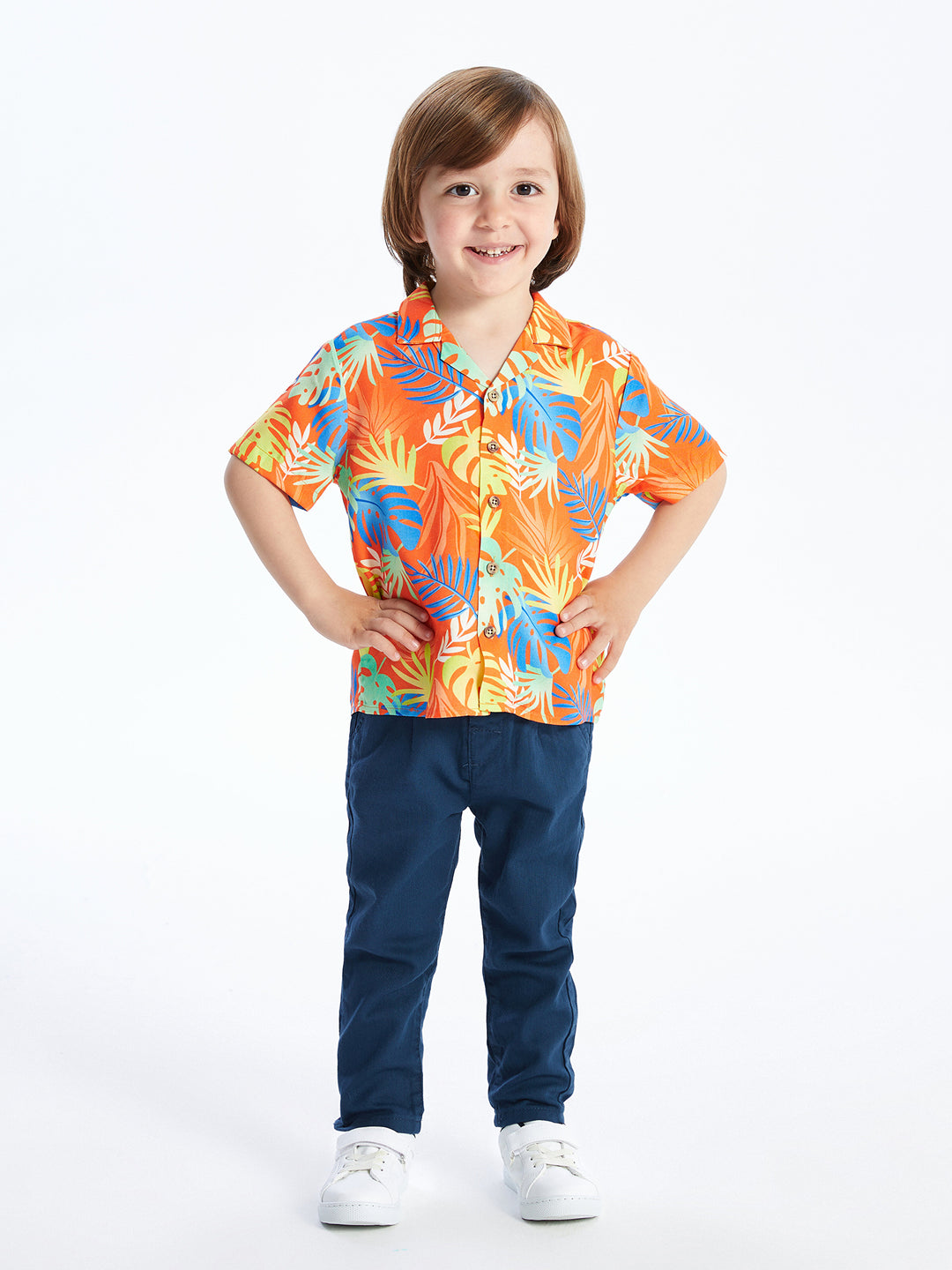 Short Sleeve Printed Baby Boy Shirt