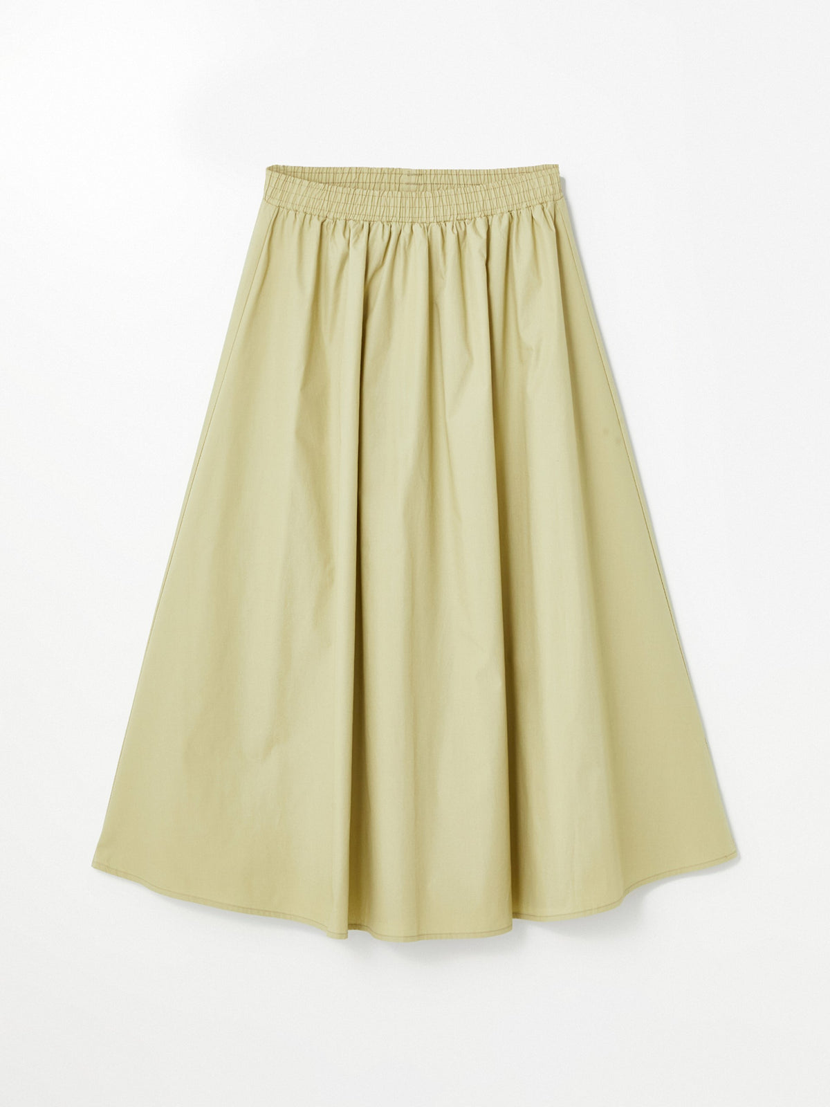 Women Flared Skirt with Elastic Waist