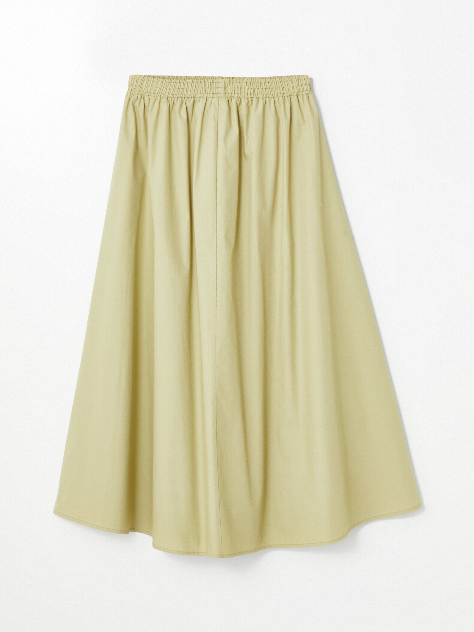 Women Flared Skirt with Elastic Waist