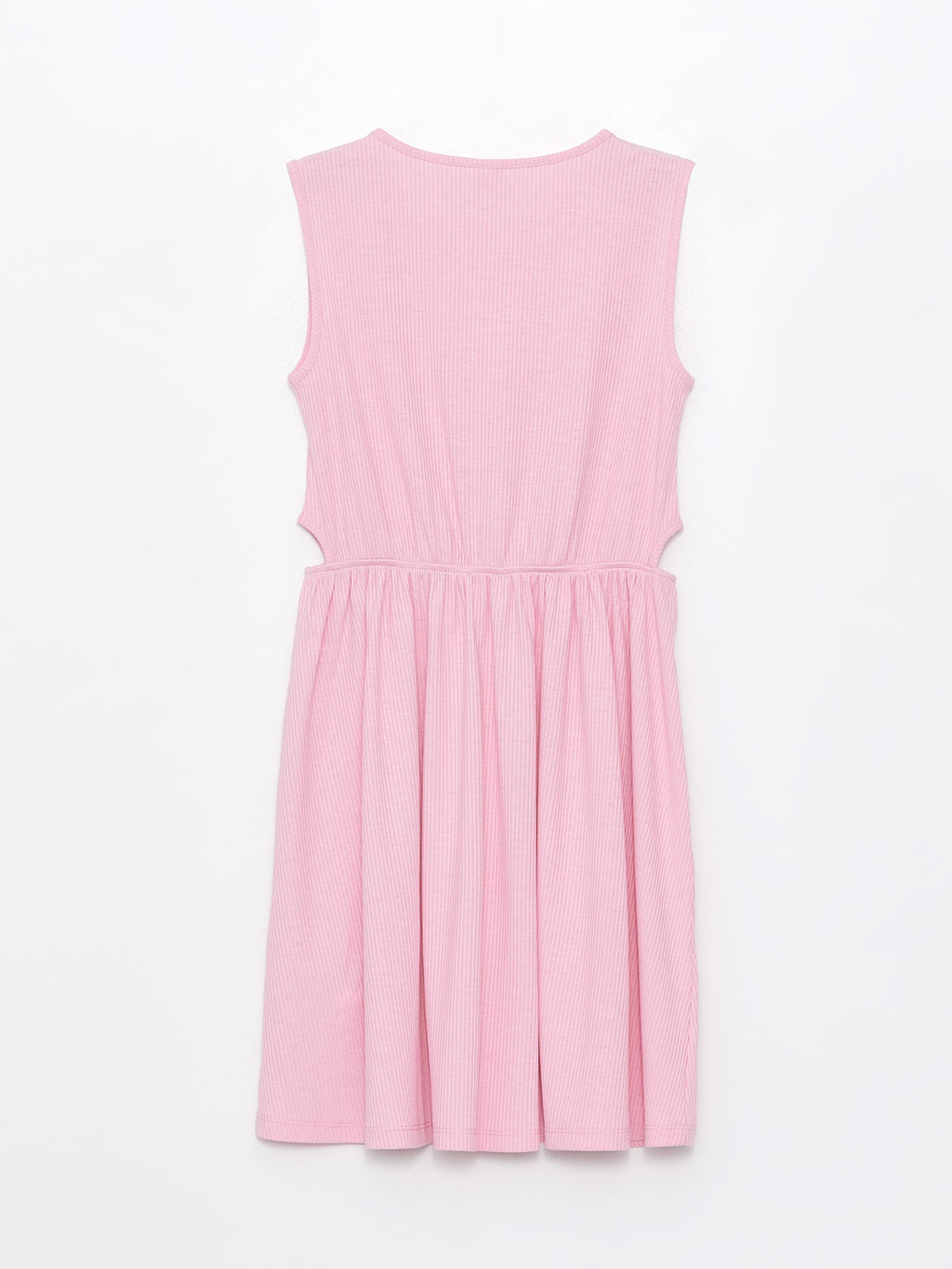 Crew Neck Girls Dress