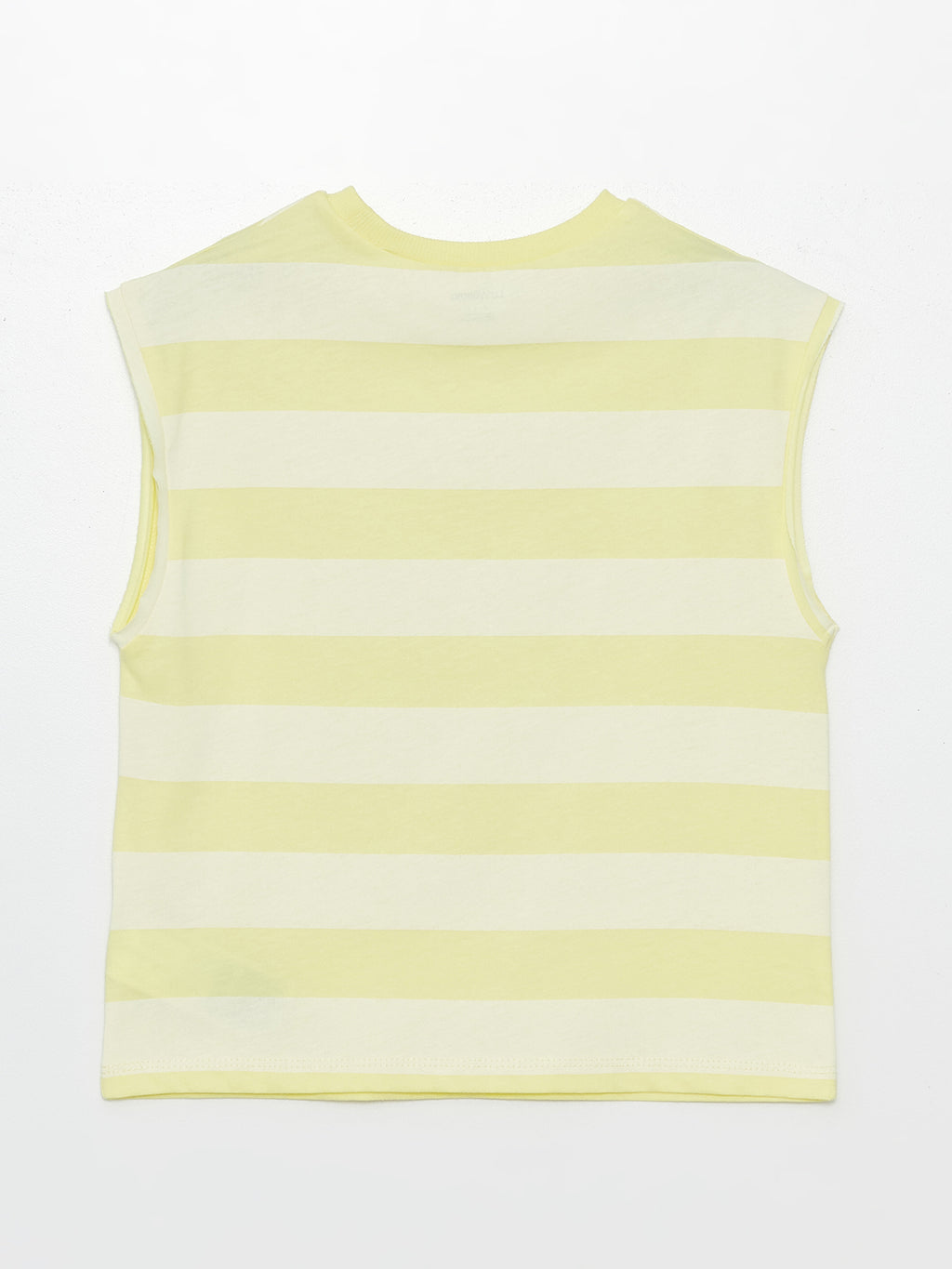 Crew Neck Printed Baby Boy Undershirt