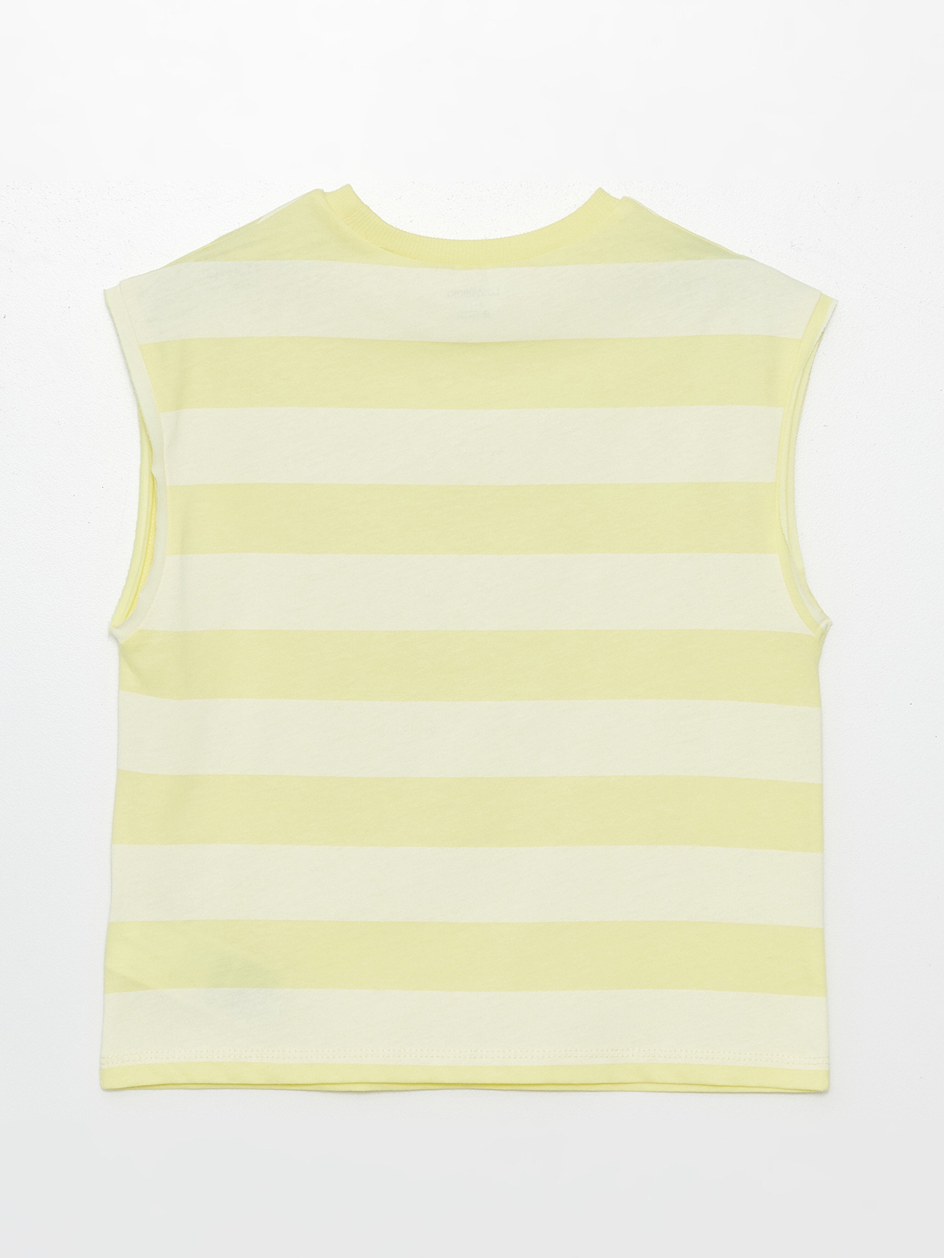 Crew Neck Printed Baby Boy Undershirt