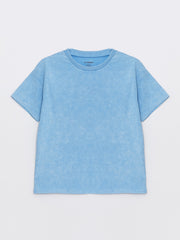 Crew Neck Basic Baby Boy T-Shirt