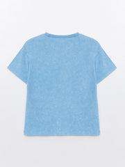 Crew Neck Basic Baby Boy T-Shirt