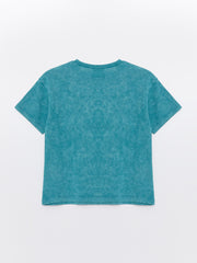 Crew Neck Basic Baby Boy T-Shirt