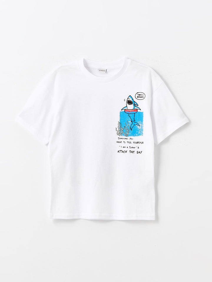 Oversize Crew Neck Boy T-Shirt