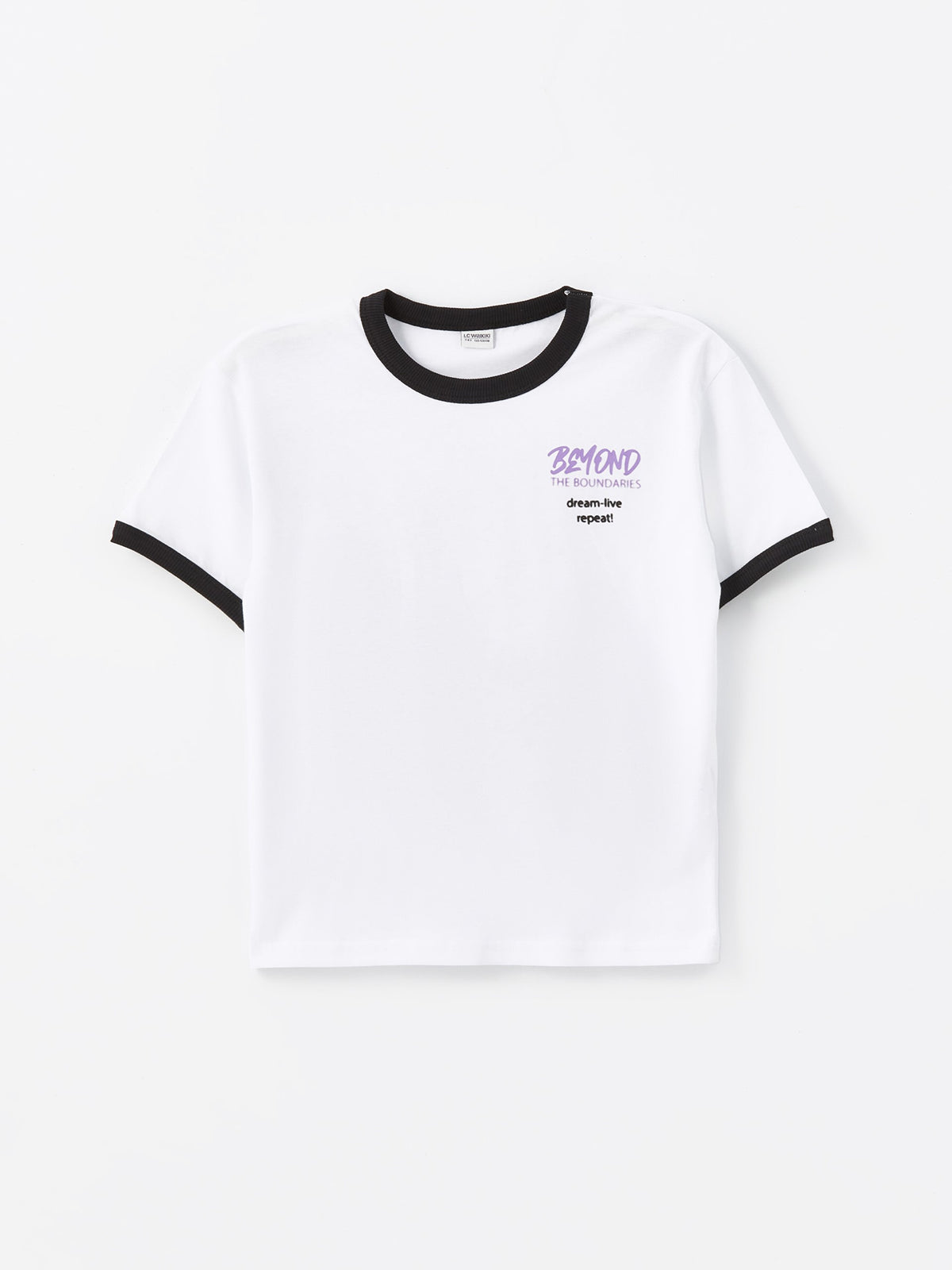 Comfortable Fit Crew Neck Boy's T-Shirt