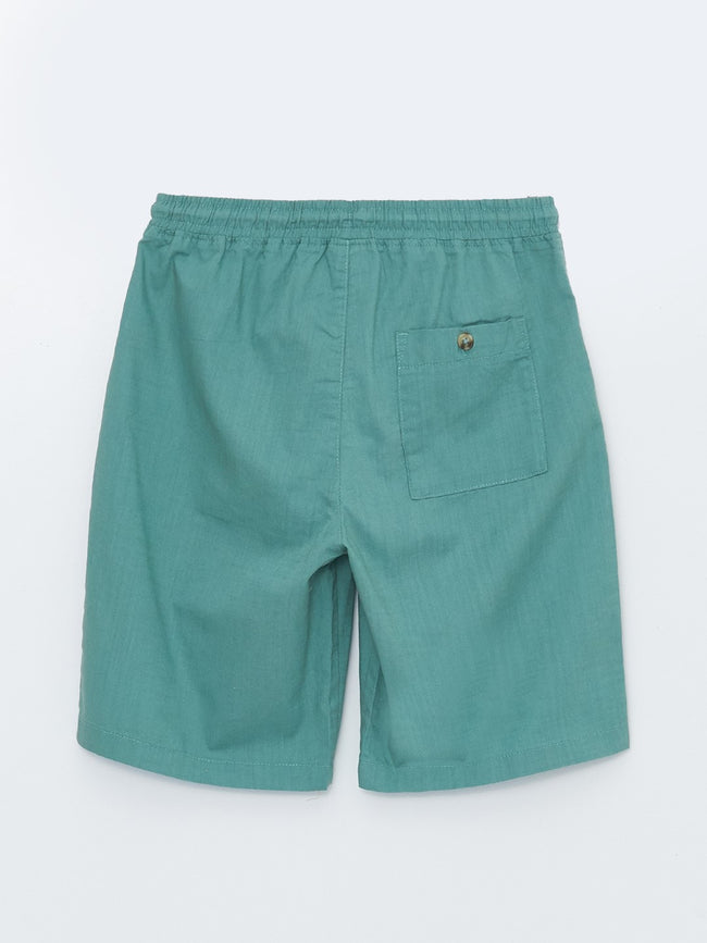 Elastic Waist Comfortable Boy Shorts Main Image