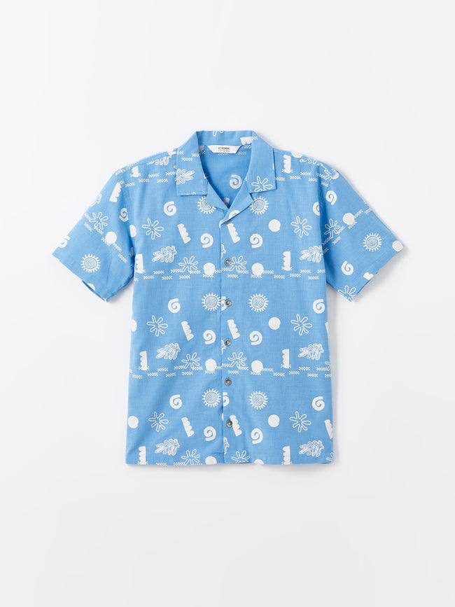 Comfortable Fit Boy's Shirt Hover Image