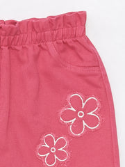 Floral Baby Girl Skirt with Elastic Waist