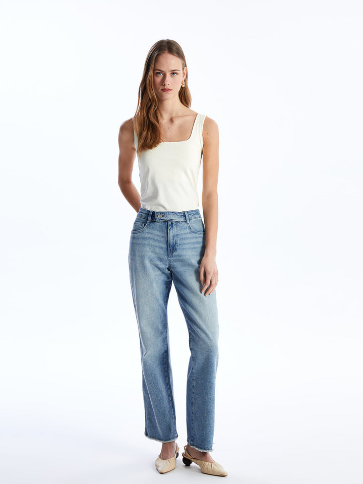 Lcw Vision Straight Fit Women Jean Trousers