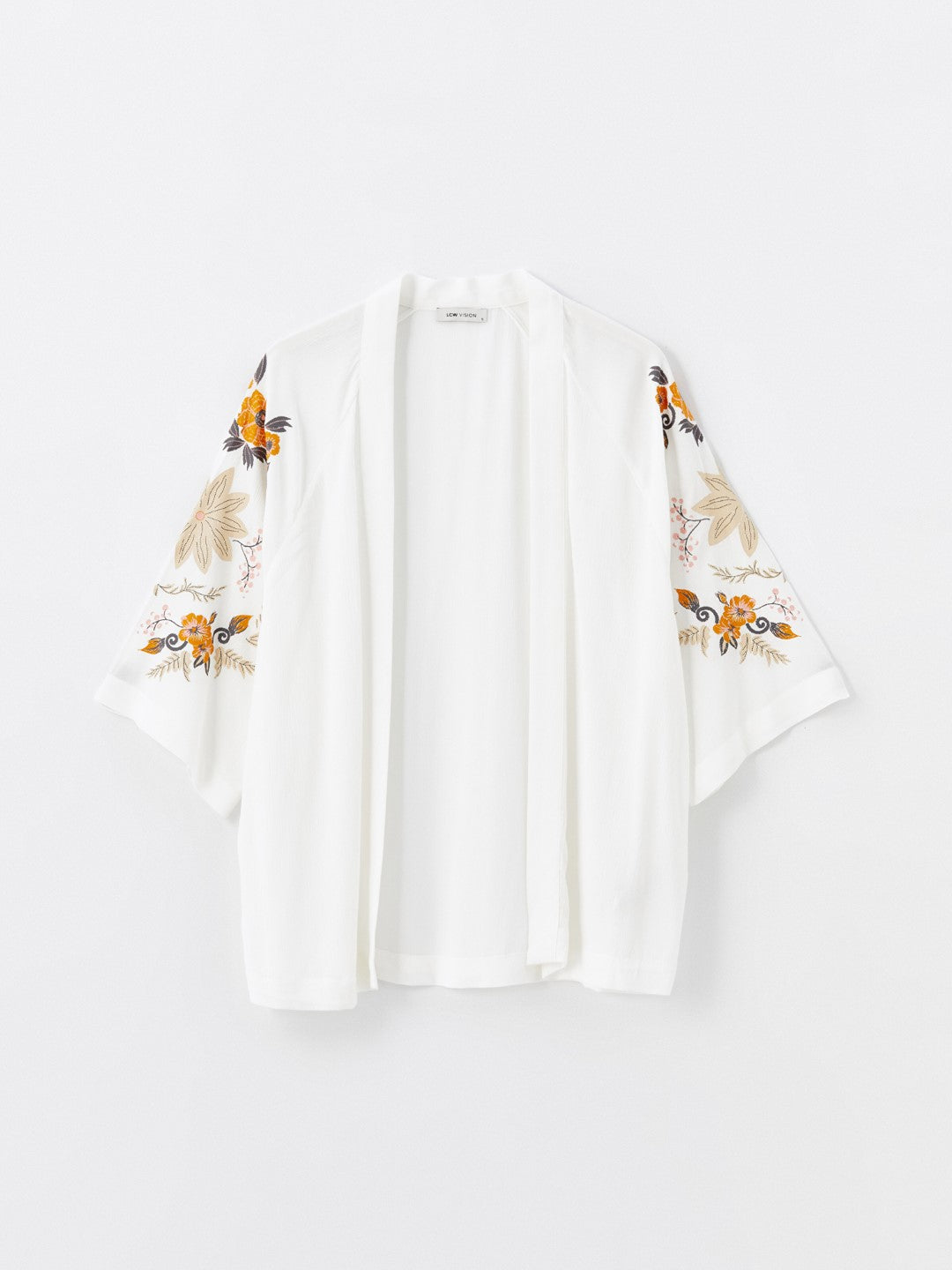 Shawl Collar Floral Oversize Women's Kimono