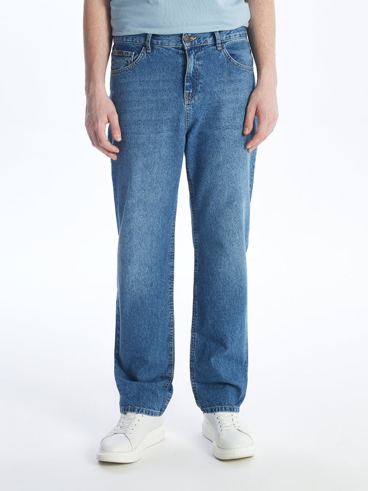 Baggy Fit Men Jean Trousers