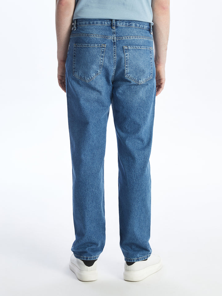 Baggy Fit Men Jean Trousers