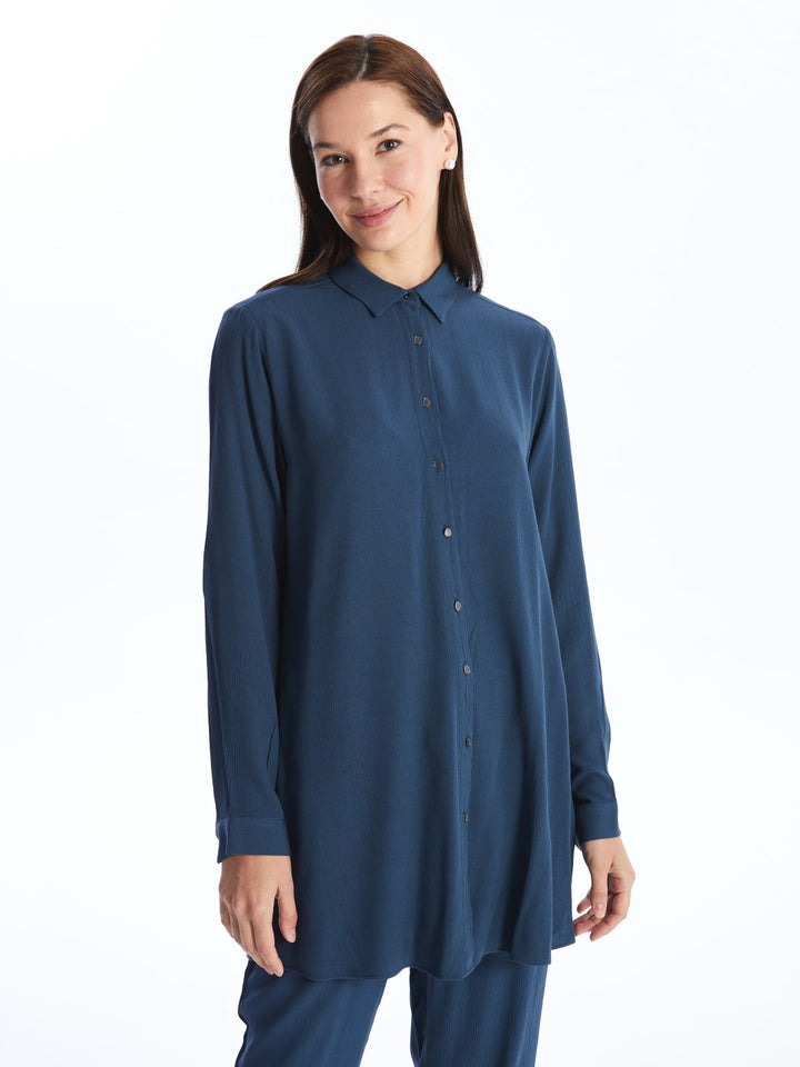 LCW Grace

Indigo Plain Long Sleeve Women's Shirt Tunic