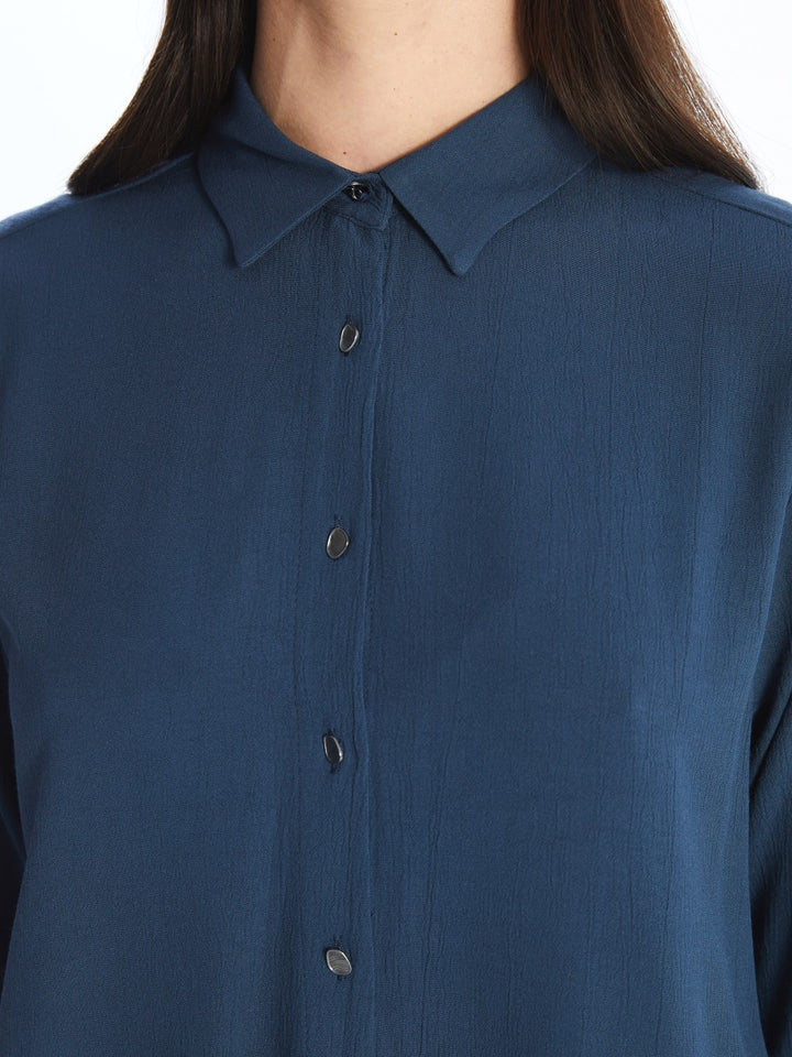 LCW Grace

Indigo Plain Long Sleeve Women's Shirt Tunic