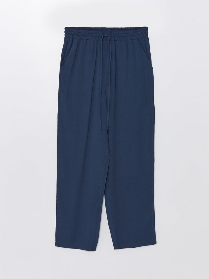 LCW Grace

Indigo Women's Elastic Waist Plain Trousers