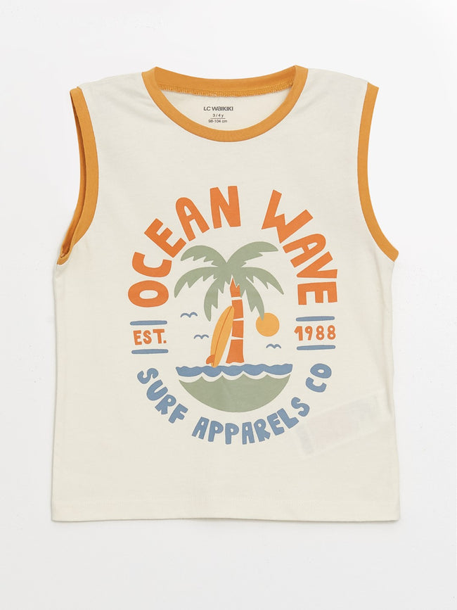 Crew Neck Baby Boy 2-Piece Set Main Image