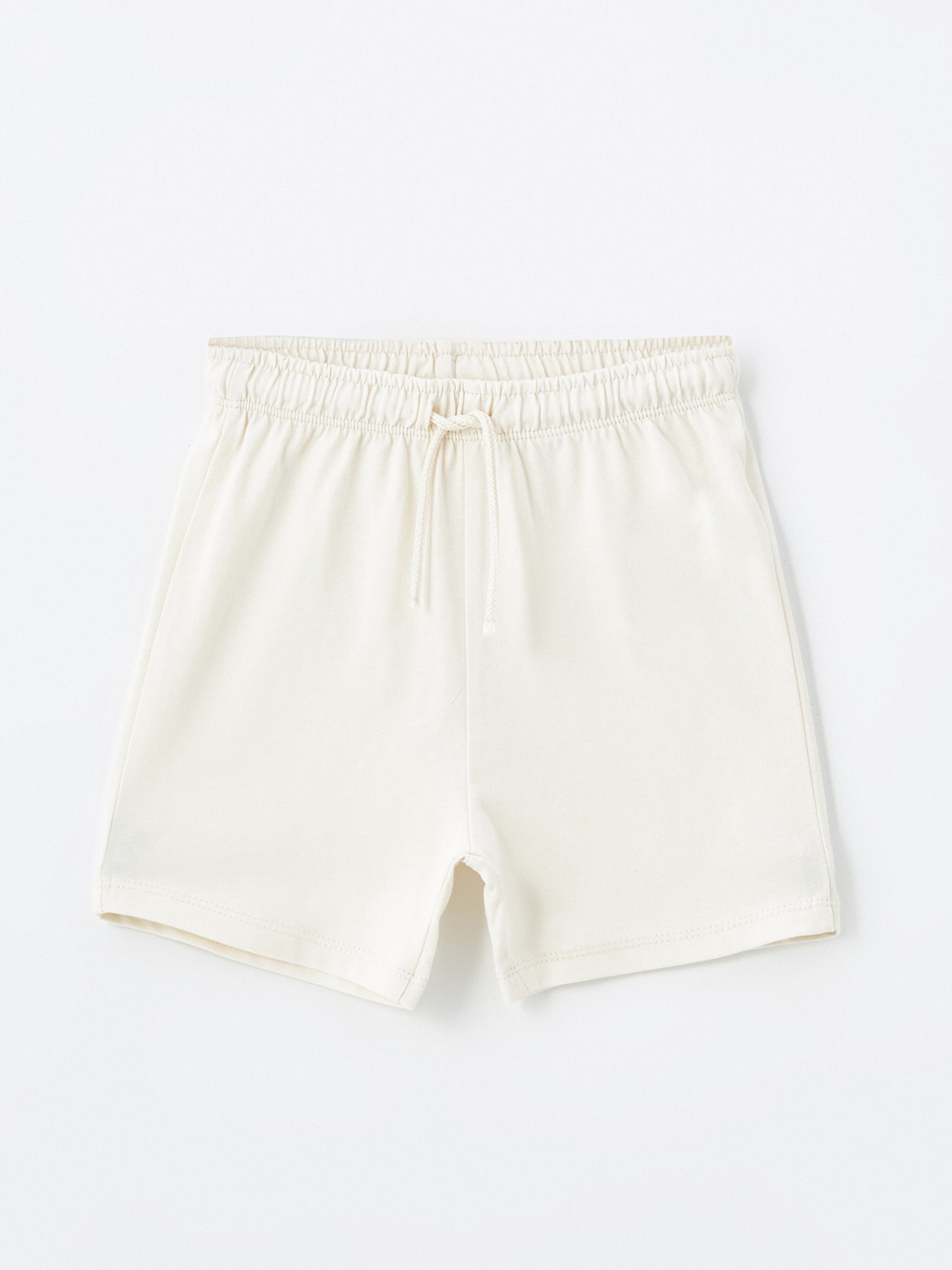 Basic Baby Boy Shorts with Elastic Waist, 2-pack