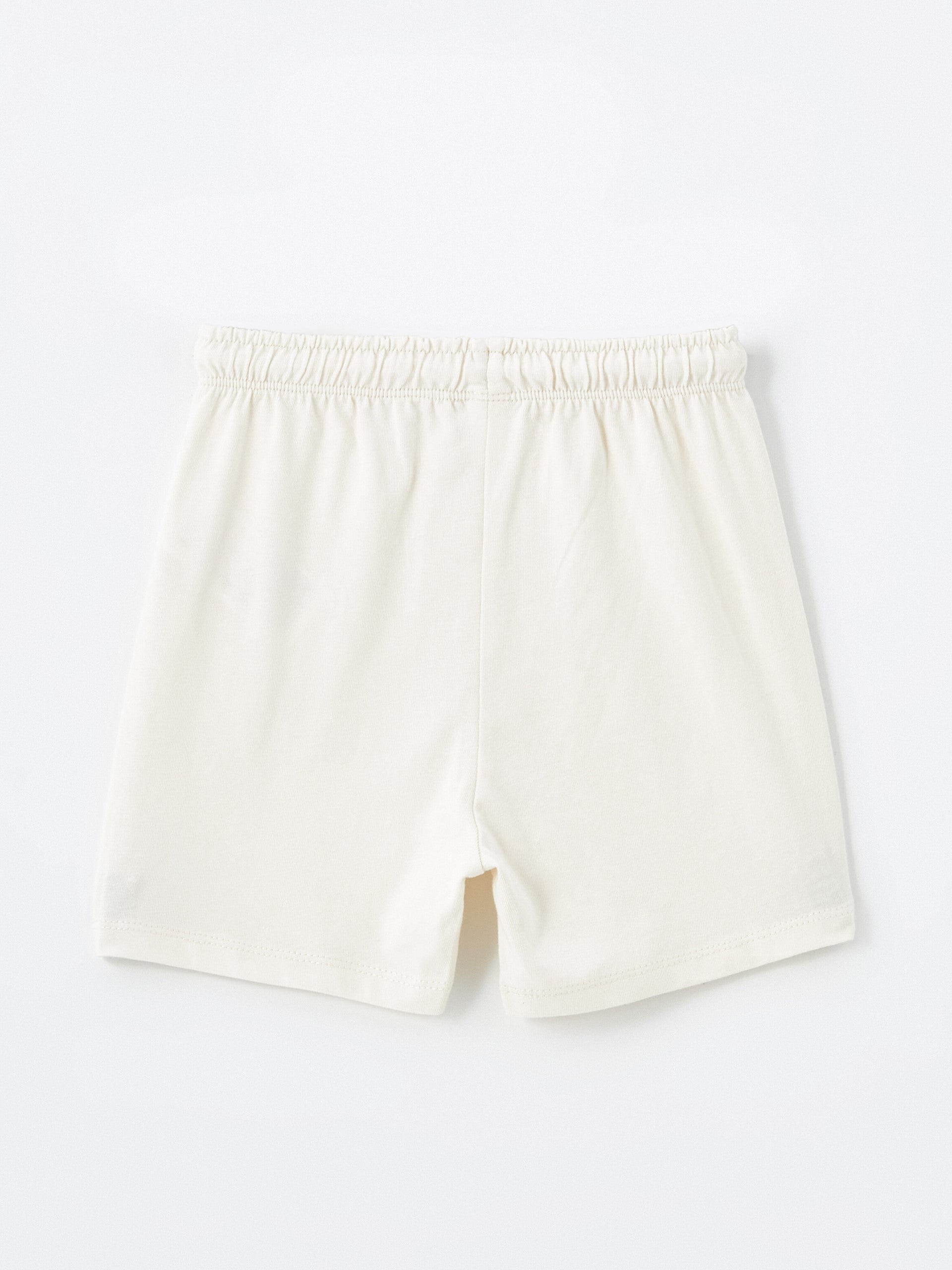 Basic Baby Boy Shorts with Elastic Waist, 2-pack