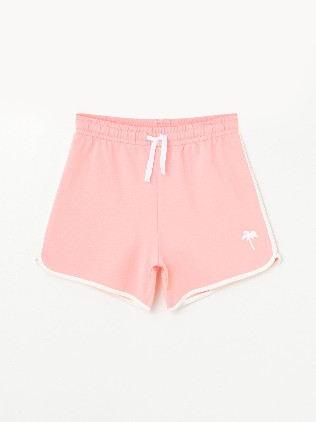 Elastic Waist Printed Girls Shorts