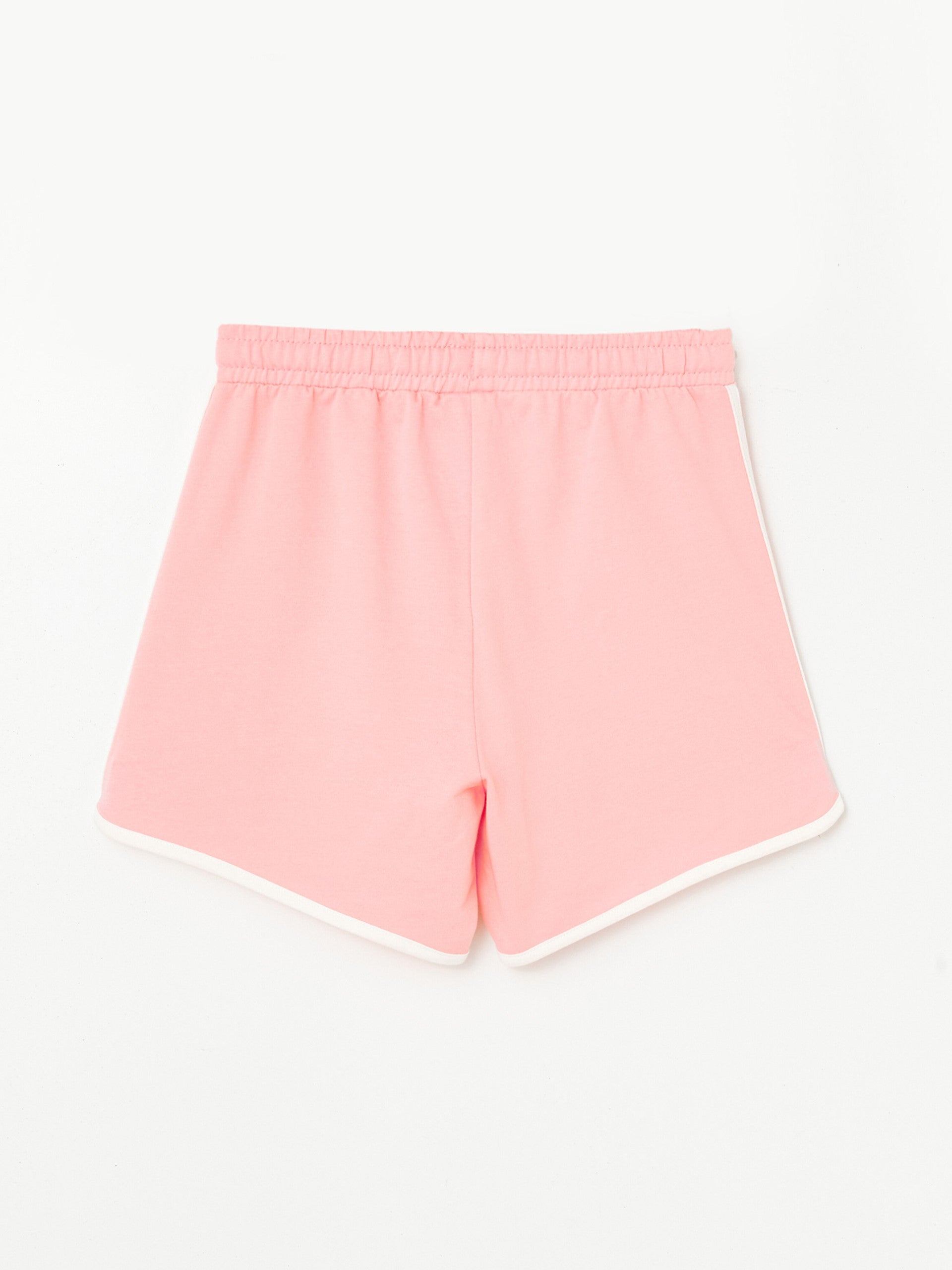 Elastic Waist Printed Girls Shorts