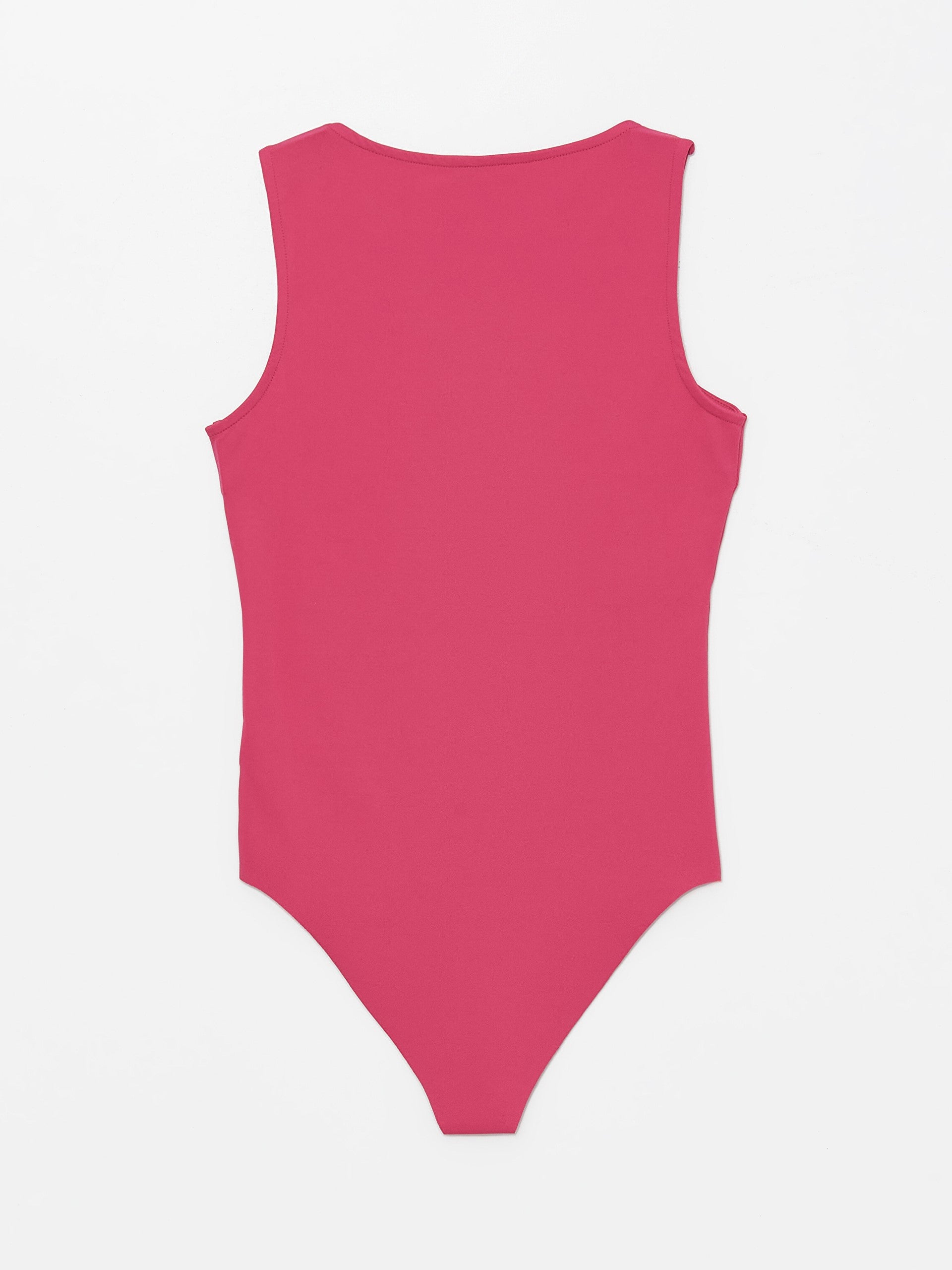 Women Crew Neck Plain Bodysuit