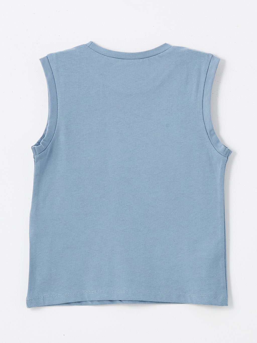 Crew Neck Printed Baby Boy Undershirt, Pack of 2