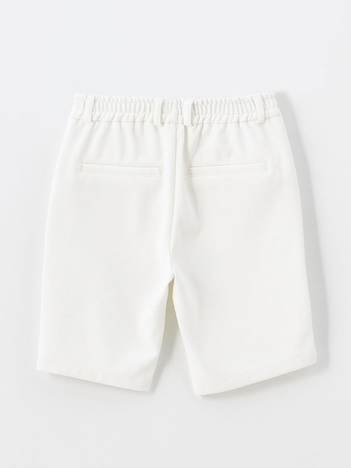 Southblue White Slim Fit Boy Shorts