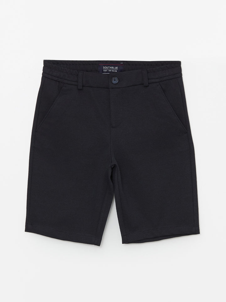 Southblue White Slim Fit Boy Shorts