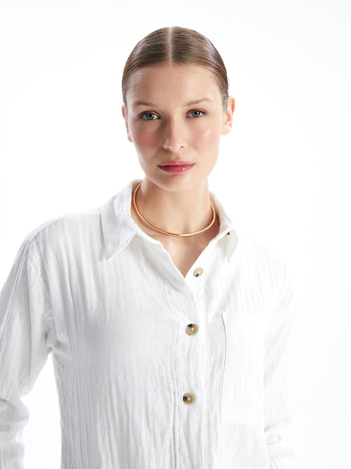 Women's Plain Shirt Tunic