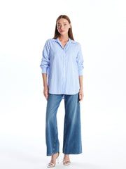 Striped Long Sleeve Women's Shirt