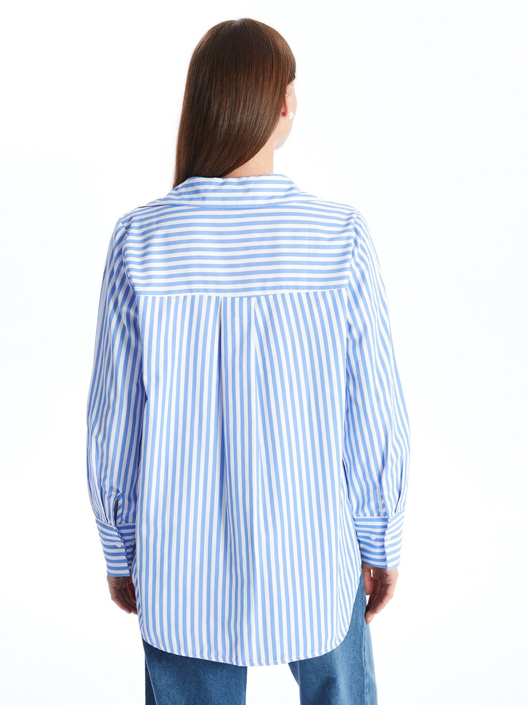 Striped Long Sleeve Women's Shirt