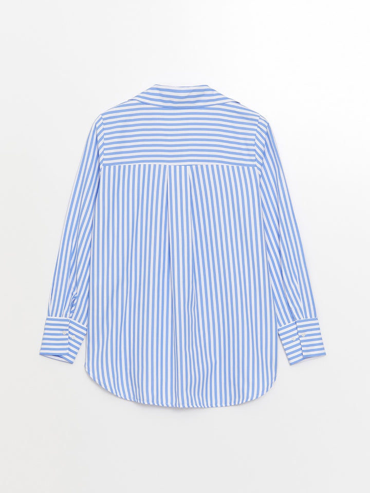 Striped Long Sleeve Women's Shirt