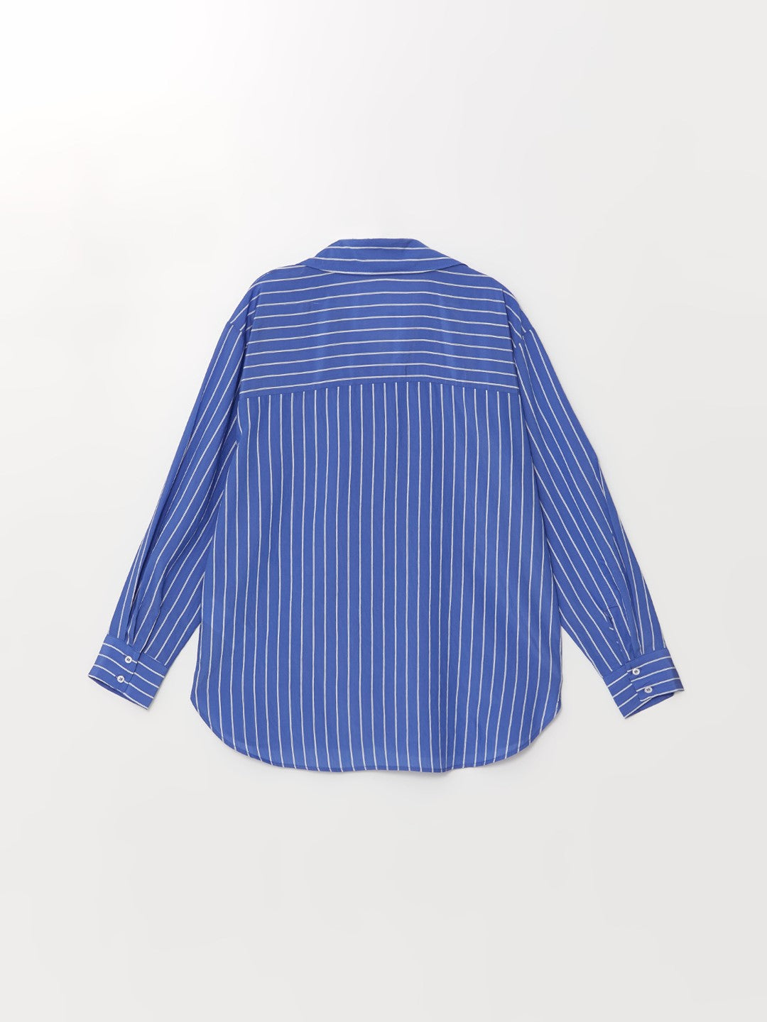 Striped Long Sleeve Oversize Women's Shirt