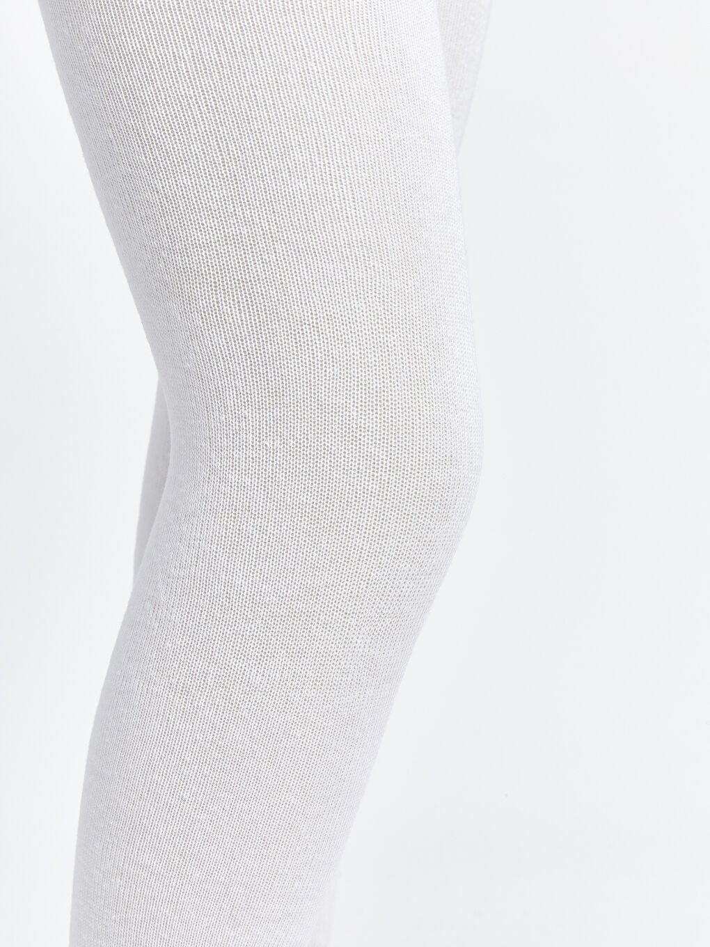 LCW Kids White Basic Girls Tights 2-Pack