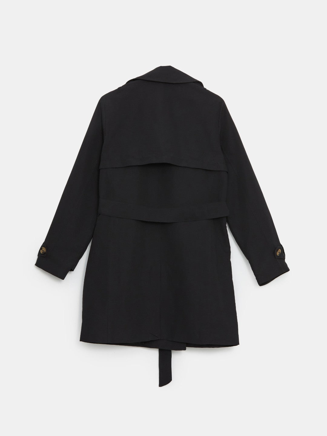 LCW Classic Jacket Collar Women Trench Coat