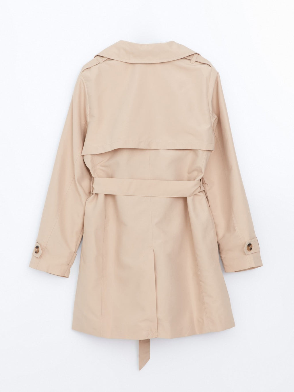 LCW Classic Jacket Collar Women Trench Coat