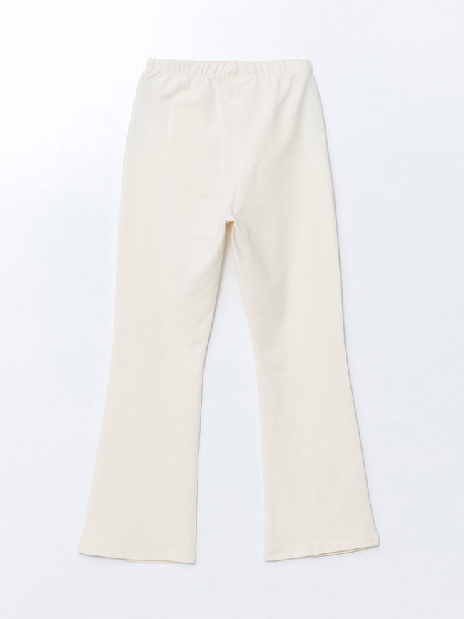 Elastic Waist Spanish Leg Girls Leggings Main Image