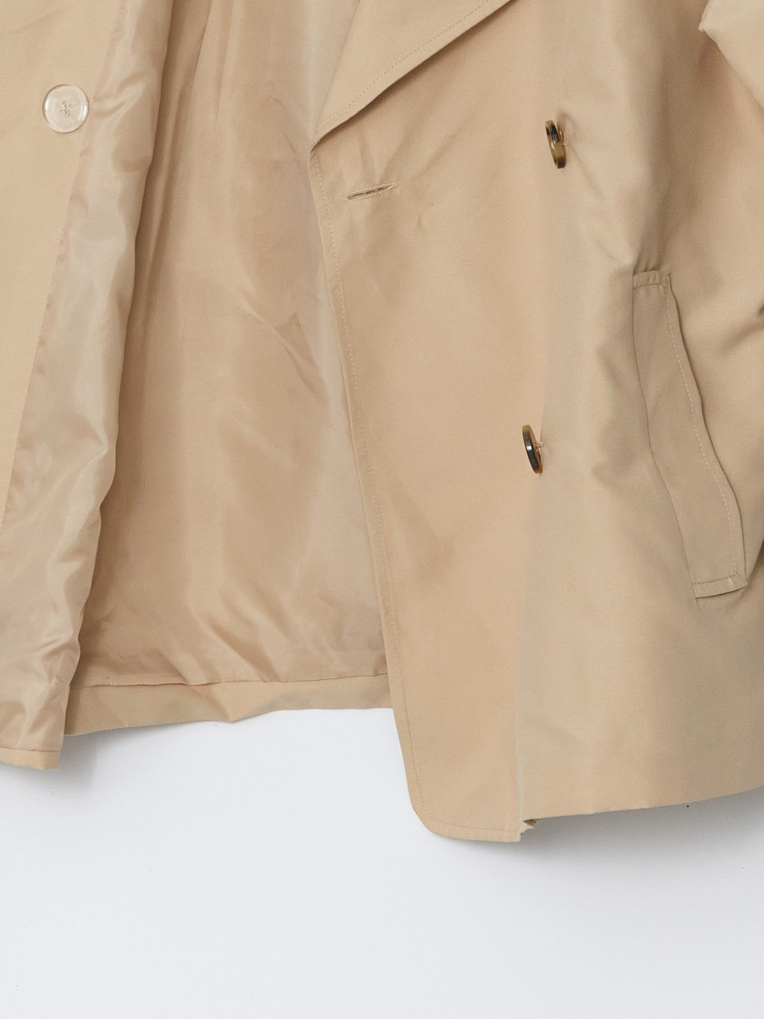 LCW Classic Jacket Collar Women Trench Coat