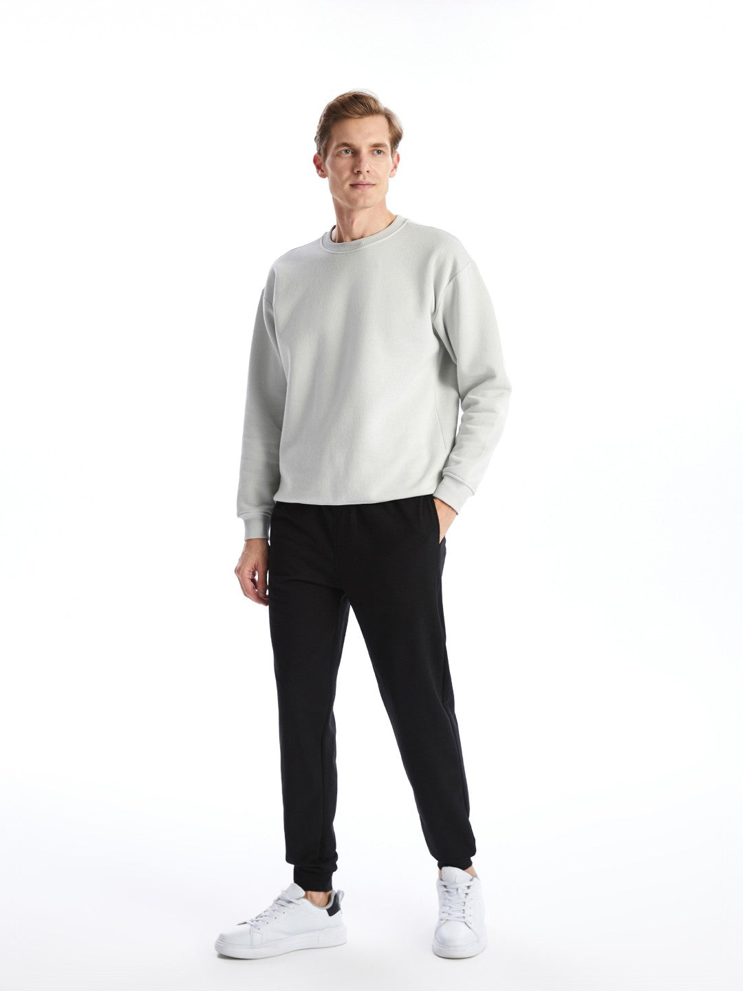 LCW Classic Standard Pattern Men Sweatpants