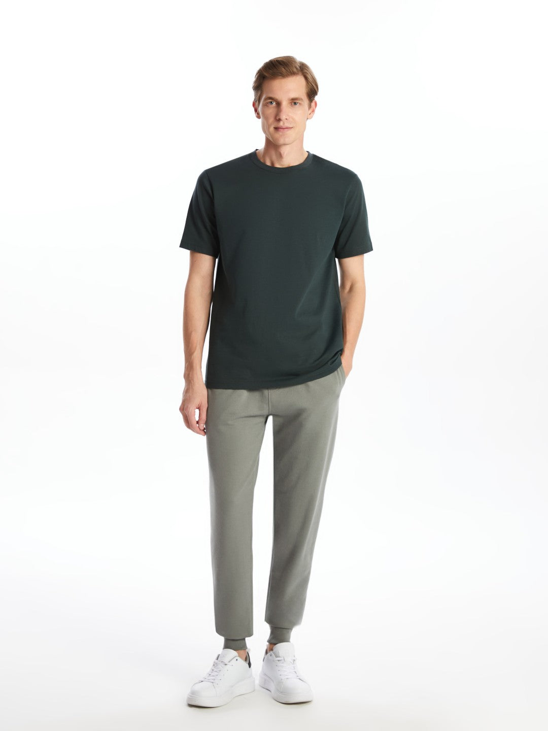 LCW Classic Standard Pattern Men Sweatpants
