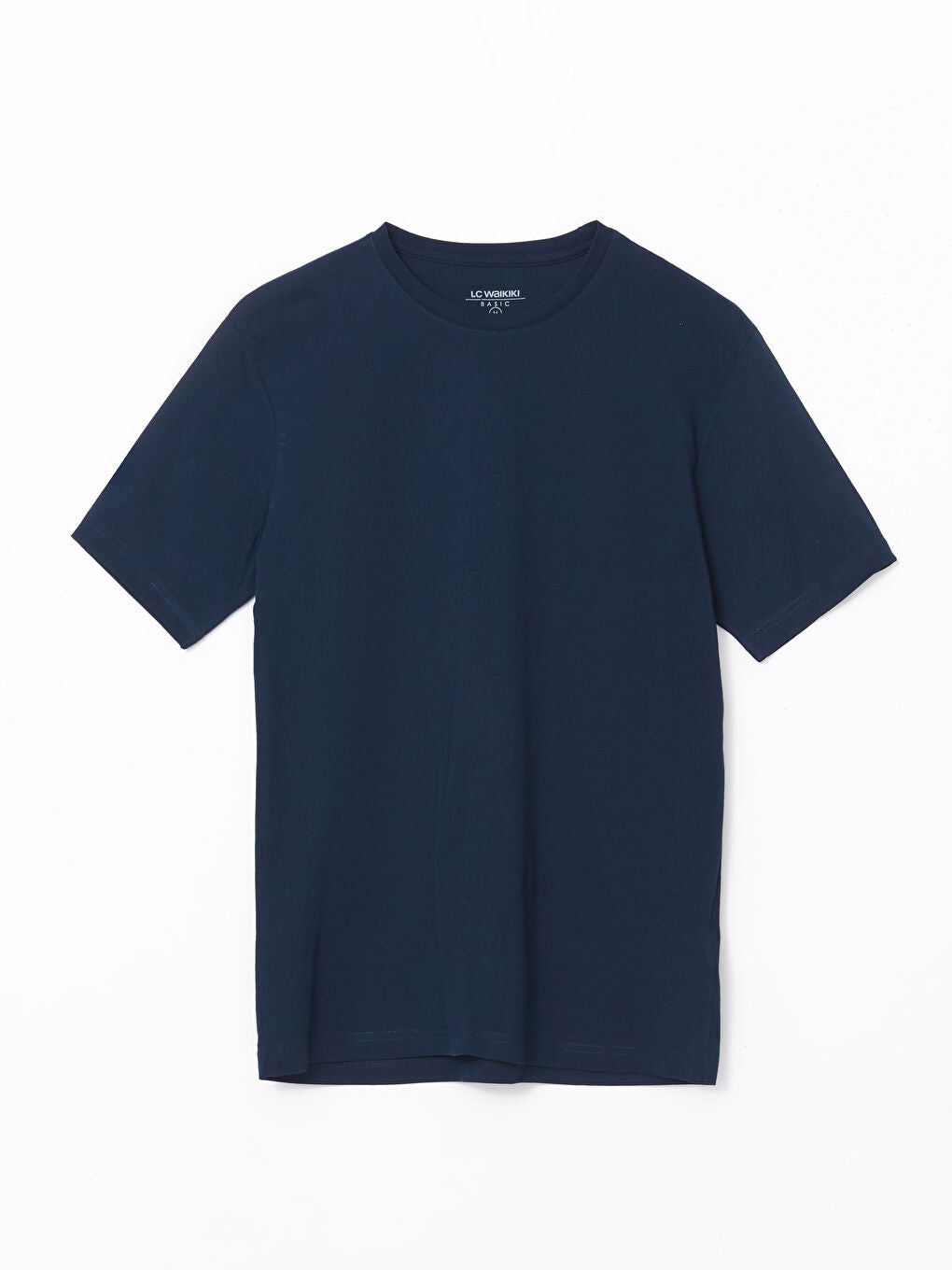 LCWAIKIKI Classic Green Crew Neck Combed Cotton Men T-Shirt