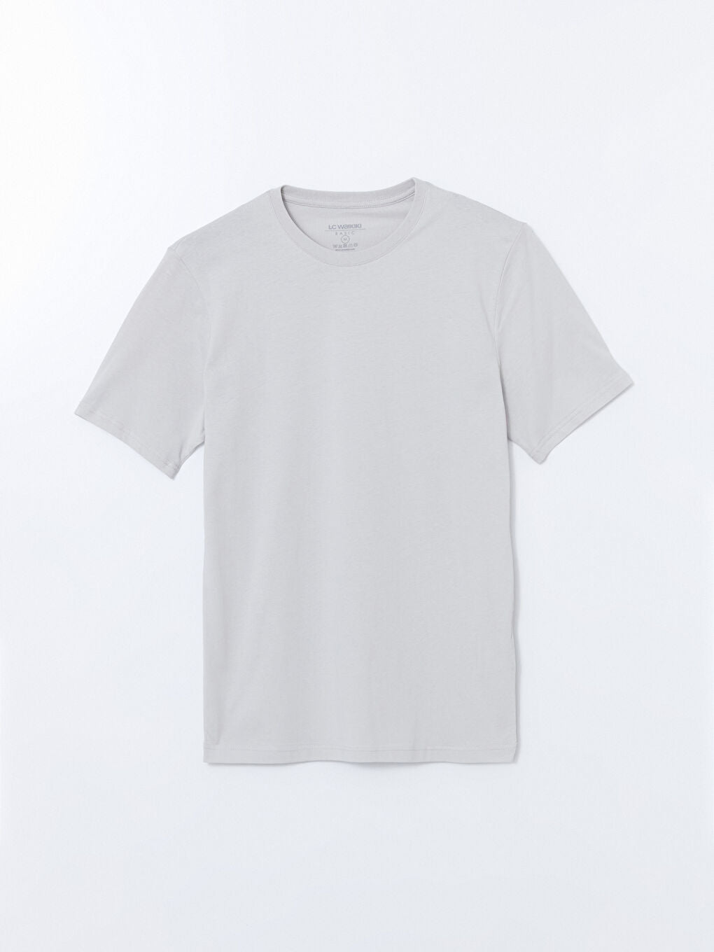 LCWAIKIKI Classic Green Crew Neck Combed Cotton Men T-Shirt