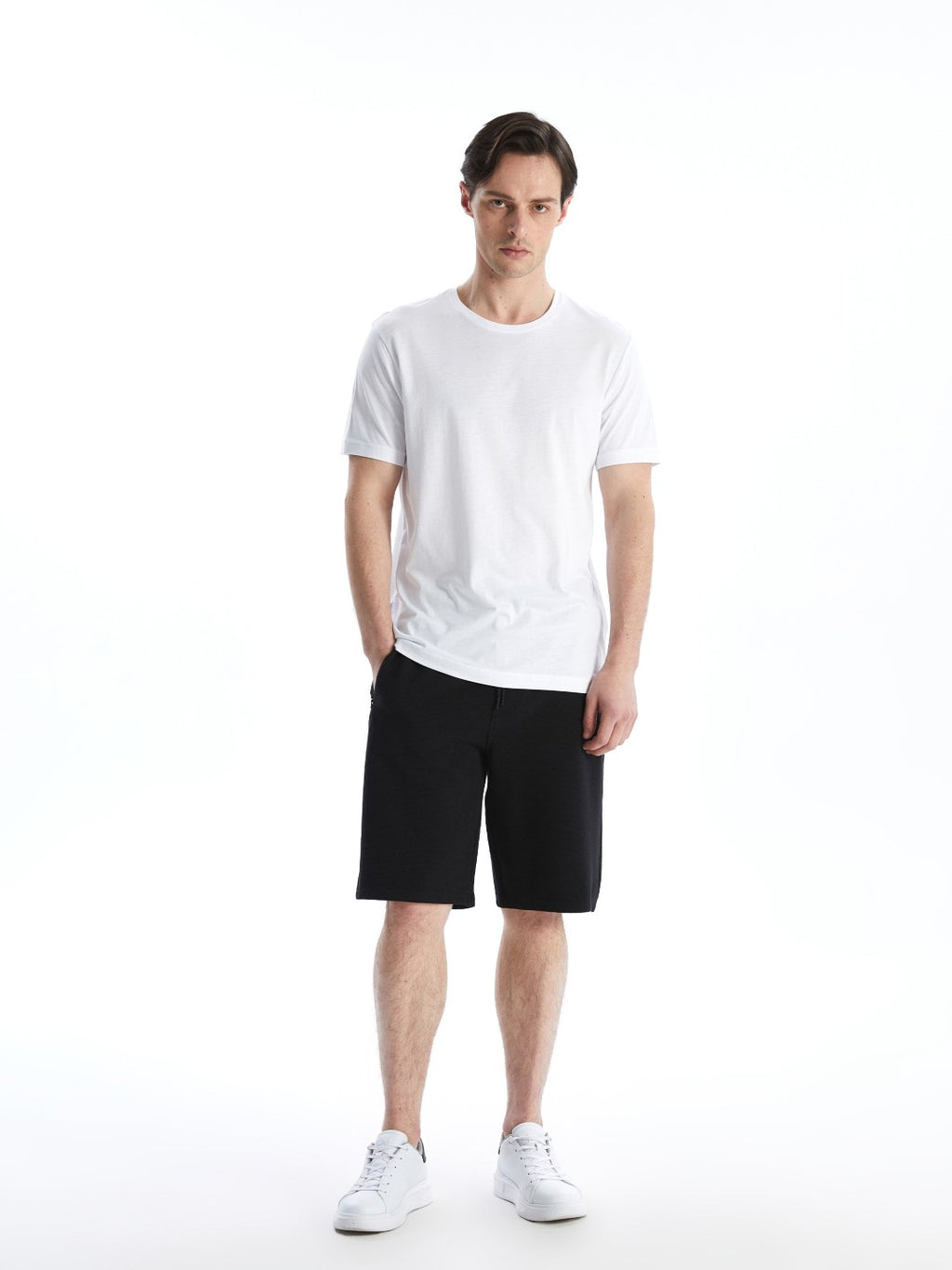 LCW Basic Crew Neck Combed Cotton Men T-Shirt