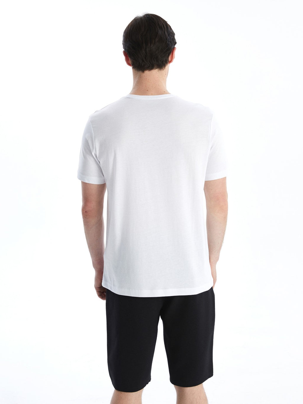 LCW Basic Crew Neck Combed Cotton Men T-Shirt